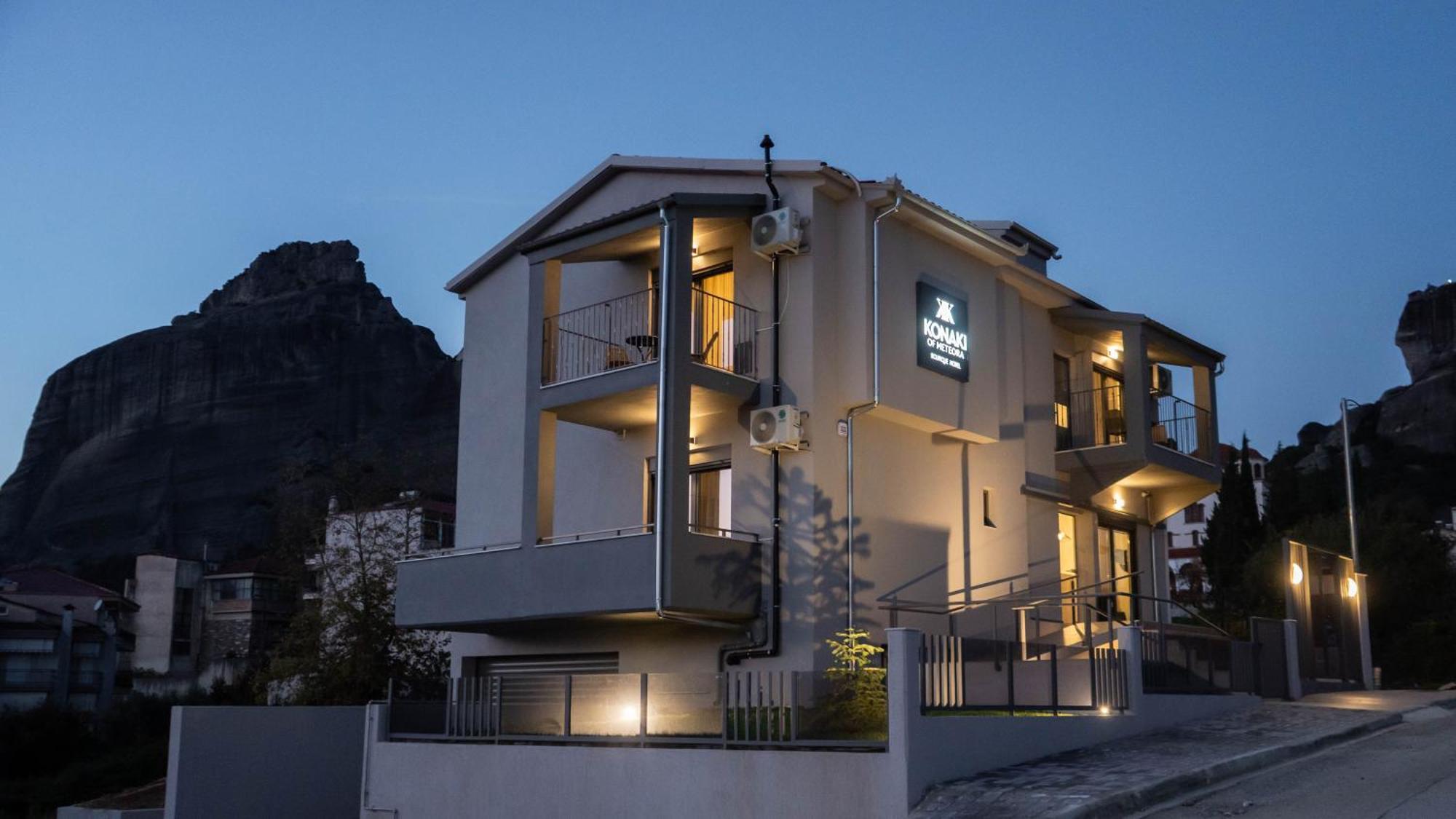 קאלאבאקה Konaki Of Meteora Boutique Living מראה חיצוני תמונה